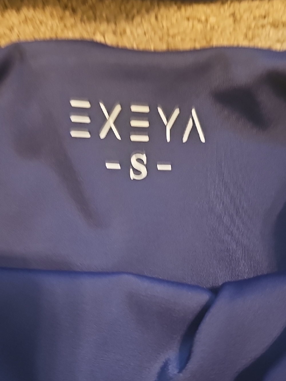 One-Shoulder Navy Ruffle Bikini Set - Picture 5 of 5